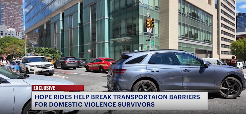 Video thumbnail for HOPE Rides breaks transportation barriers for domestic violence survivors