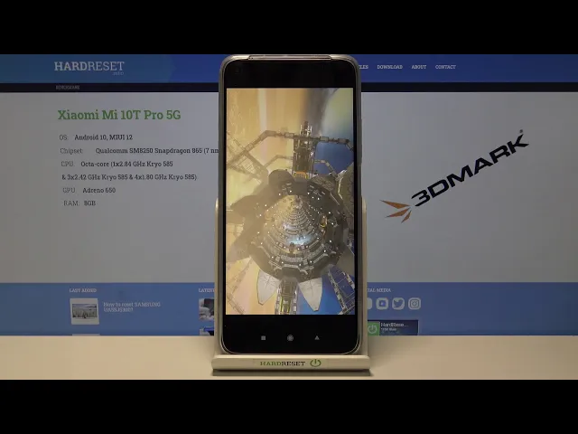 Video thumbnail for Test The Performance of Xiaomi Mi 10T Pro - 3DMark Benchmark