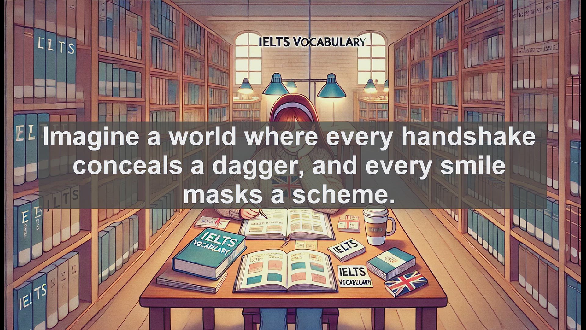 'Video thumbnail for 5000 Must Know IELTS 8.0 Vocabulary - Knavery: The Art of Deceit and Trickery'