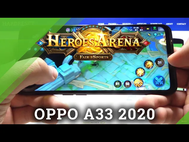 Video thumbnail for Oppo A33 - MOBA Heroes Arena | Gameplay & Settings