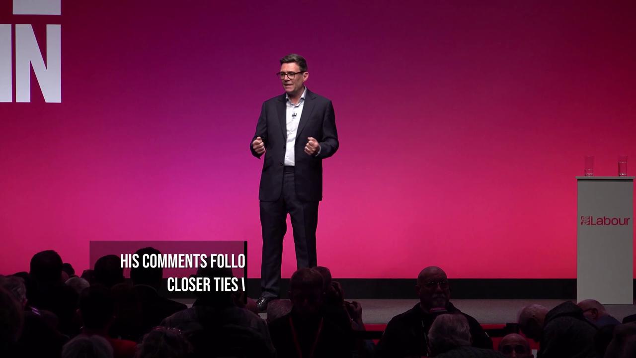 Video thumbnail for Burnham Says Brexit Referendum Could Feature In Future Labour Manifesto.