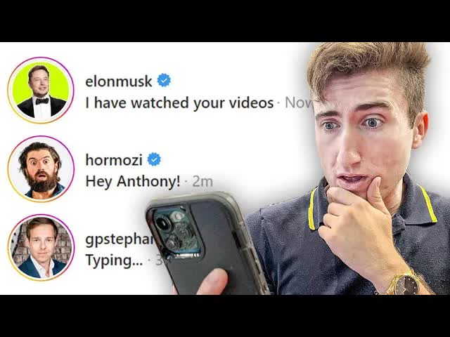 Video thumbnail for Anthony Venture: dm'ing 100 millionaires for financial advice: did it work?