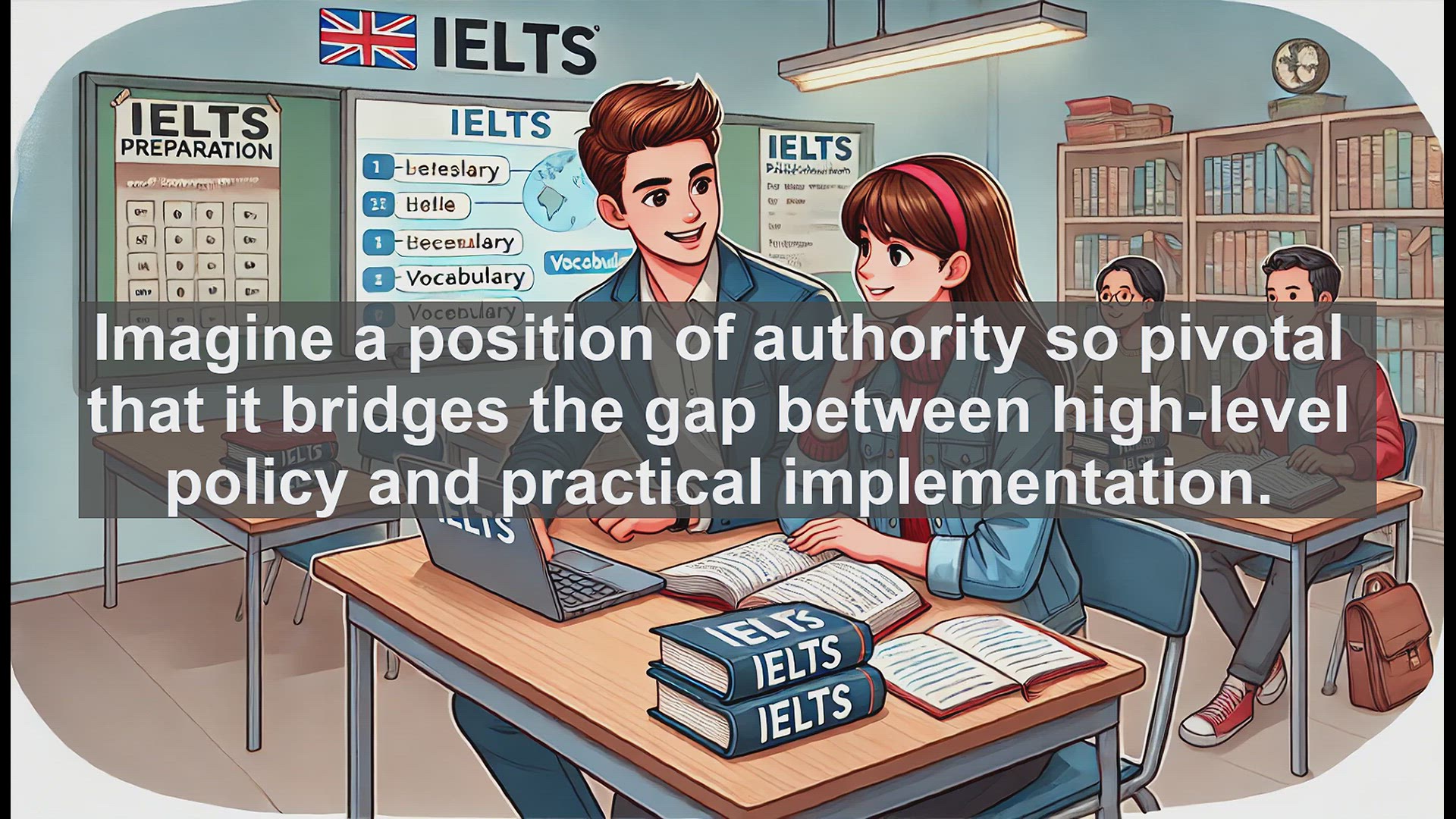 'Video thumbnail for 5000 Must Know IELTS 8.0 Vocabulary - What is a Commissioner? Key IELTS Vocabulary Explained'