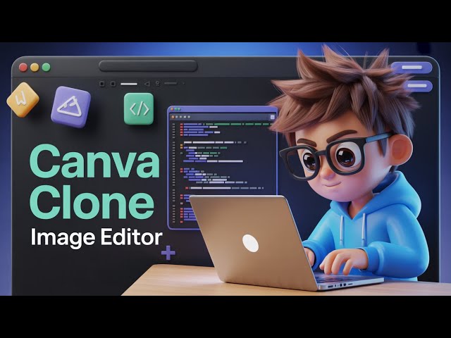 Video thumbnail for Build Canva Clone Image Cropper & Resizer Editor Using Canvas API in Browser in HTML & JavaScript