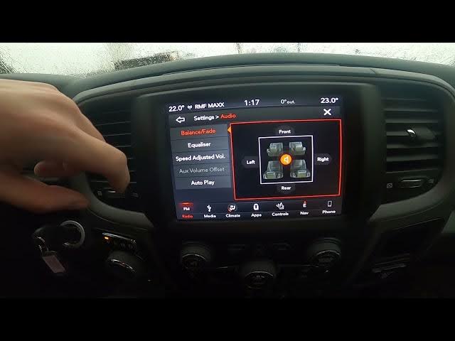 Video thumbnail for How to Enter and Manage Radio Equalizer in Dodge Ram 1500 II ( 2019 - now )