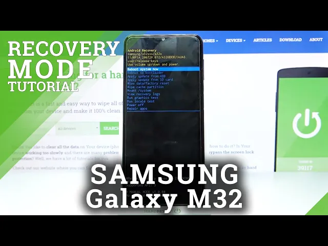 Video thumbnail for How to Boot SAMSUNG Galaxy M32 into Recovery Mode | Exit Samsung Recovery Menu