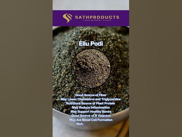 Video thumbnail for Benefits of Ellu Podi