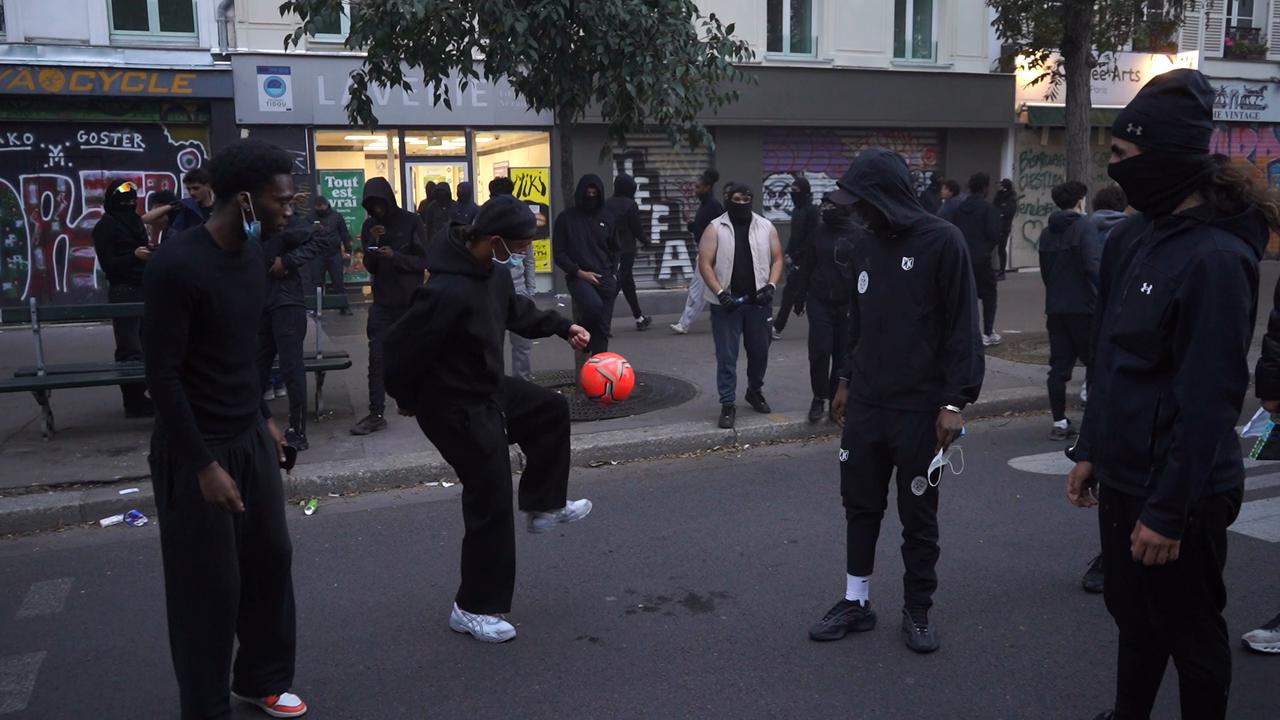 Video thumbnail for France: Paris Social Unrest October 22.