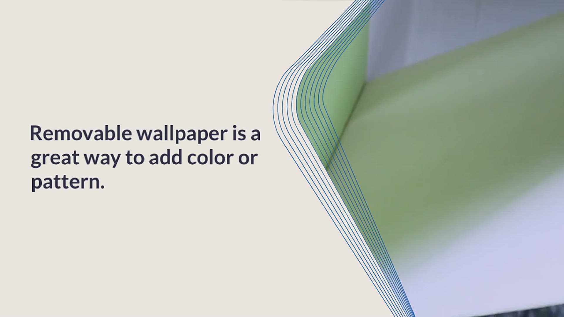 'Video thumbnail for How to Install Removable Wallpaper'