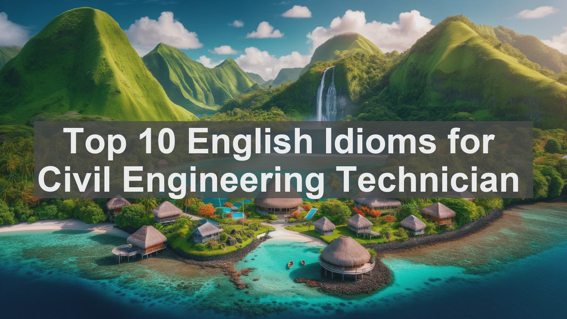 'Video thumbnail for Top 10 English Idioms for Civil Engineering Technician'