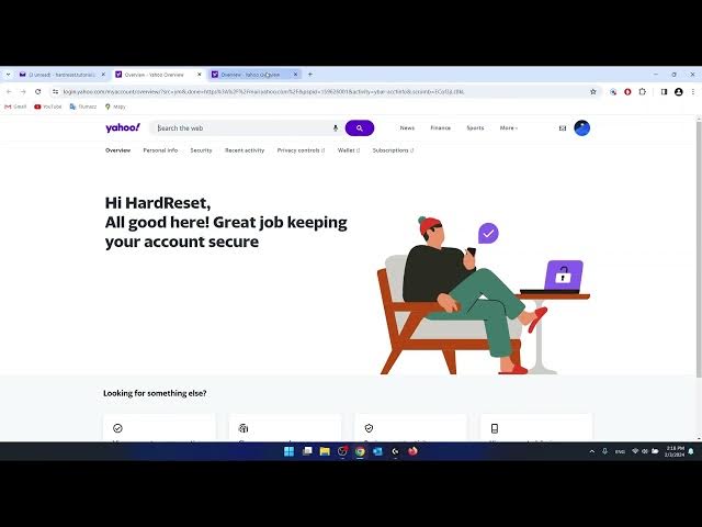 Video thumbnail for How to Update Profile Picture on Yahoo Account