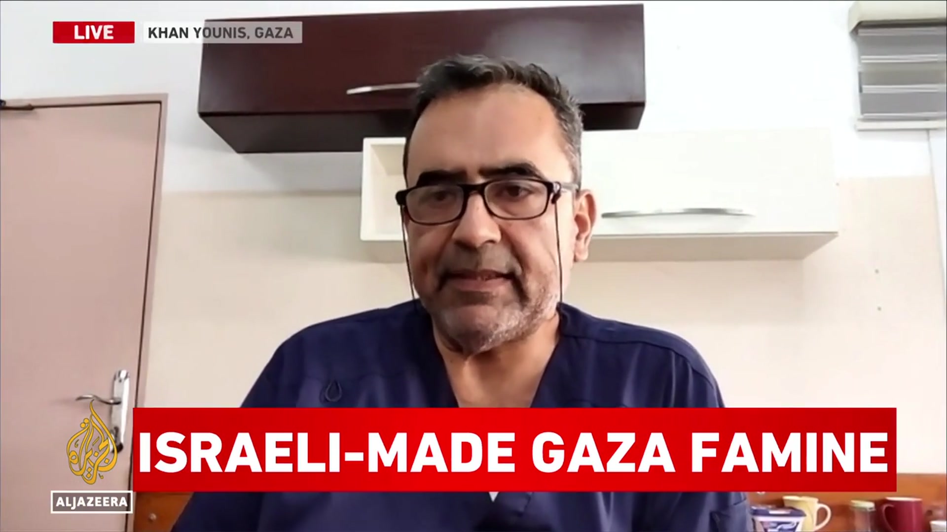 'Video thumbnail for Doctor describes challenges of treating acute malnutrition patients in Gaza'