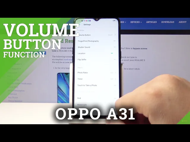 Video thumbnail for How to Turn Off Camera Shutter Sound in OPPO A31 – Change Shutter Sound Effect