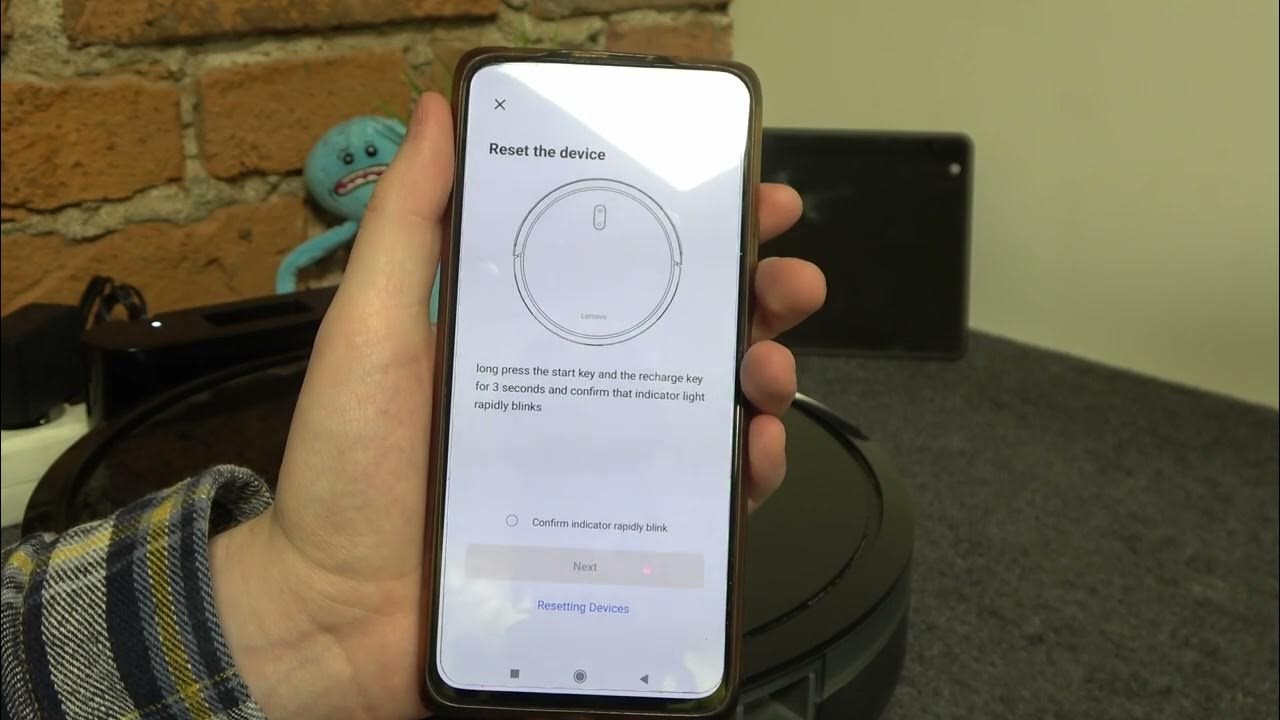Video thumbnail for First Setup Tutorial - LENOVO ROBOT CLEANER D450