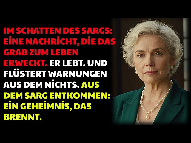 Video thumbnail for Beim Begräbnis meines Mannes erhielt ich eine Nachricht: „Ich lebe – vertraue niemandem!“