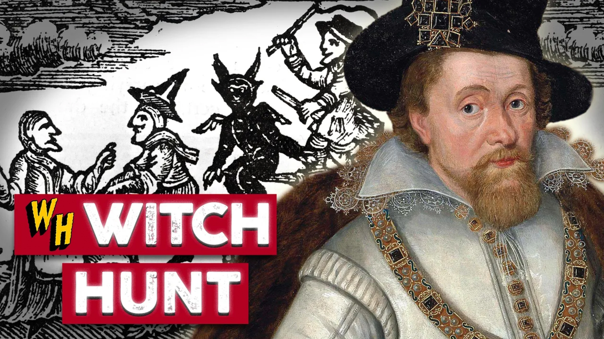 Video thumbnail for Why King James I Was Obsessed With Burning Witches
