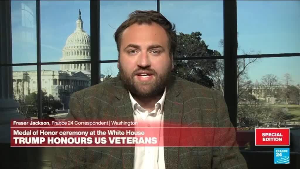 Video thumbnail for Iran war "different situation" to US Venezuela operation as could take up to five weeks