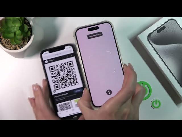 Video thumbnail for How To Scan QR Codes In iPhone 15 Pro