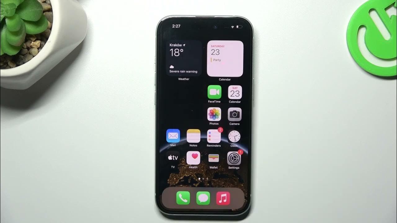 Video thumbnail for How to Rearrange Home Screen on iPhone 15 - Manage Home Screen Items