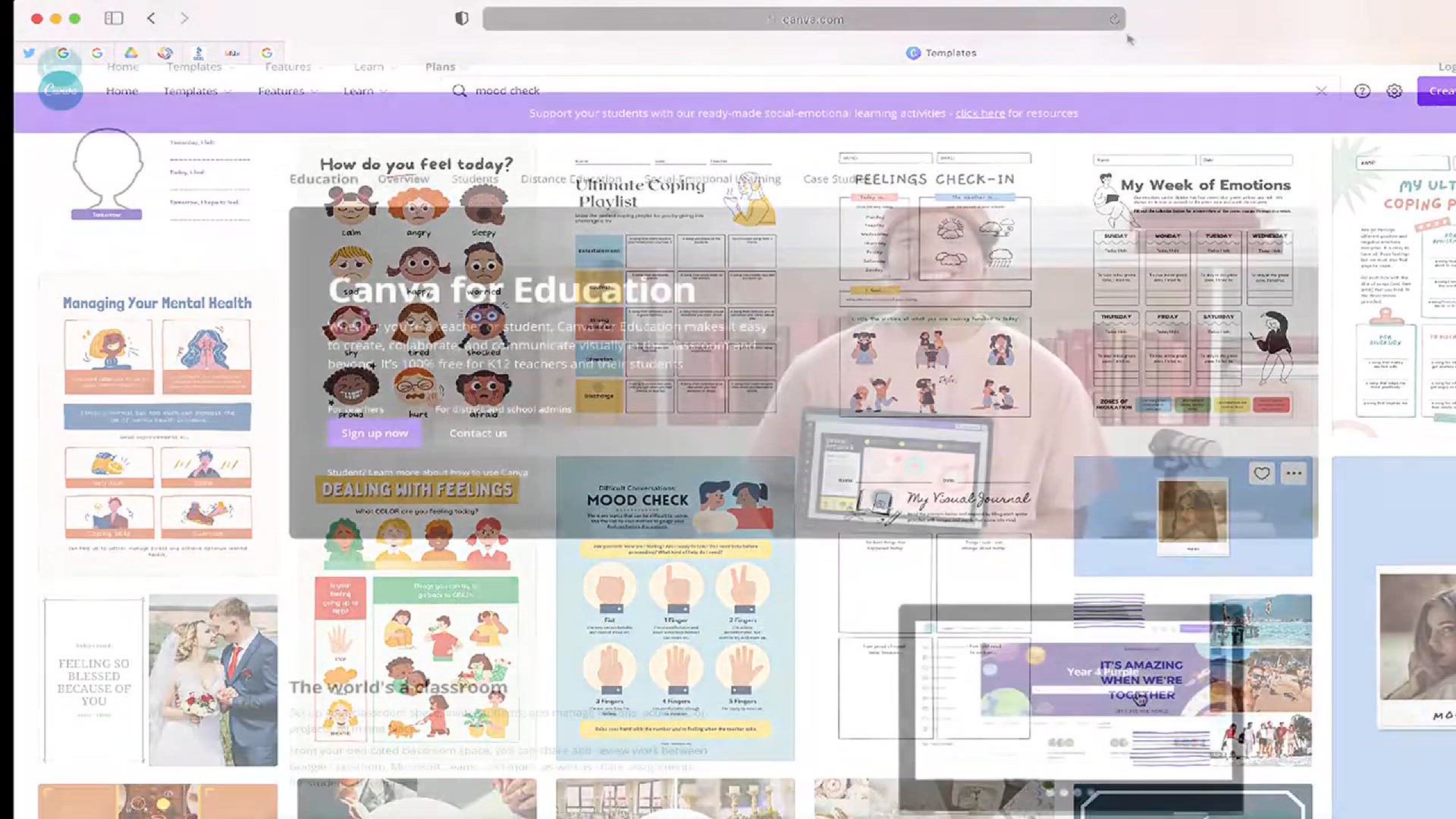 'Video thumbnail for Canva for Education_  Create Social Emotional Learning Worksheets & Activities'