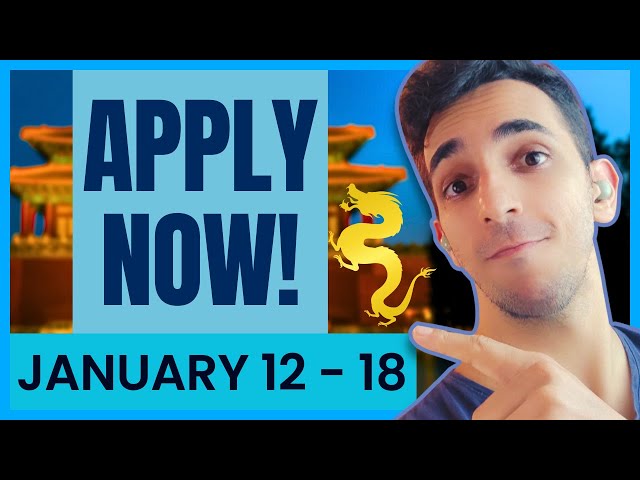 Video thumbnail for Currently Open Scholarships for International Students | January 12 - 18