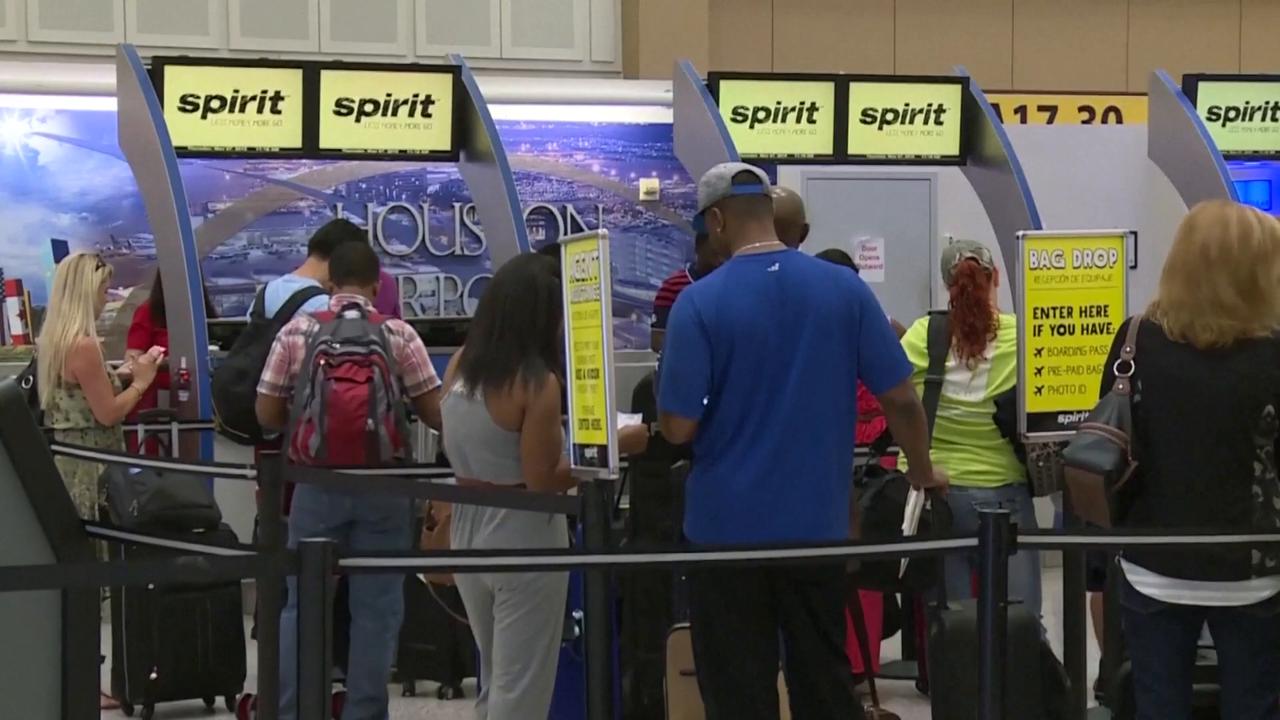 Video thumbnail for US: Spirit Airlines ceases operation amid war-driven fuel price surge.