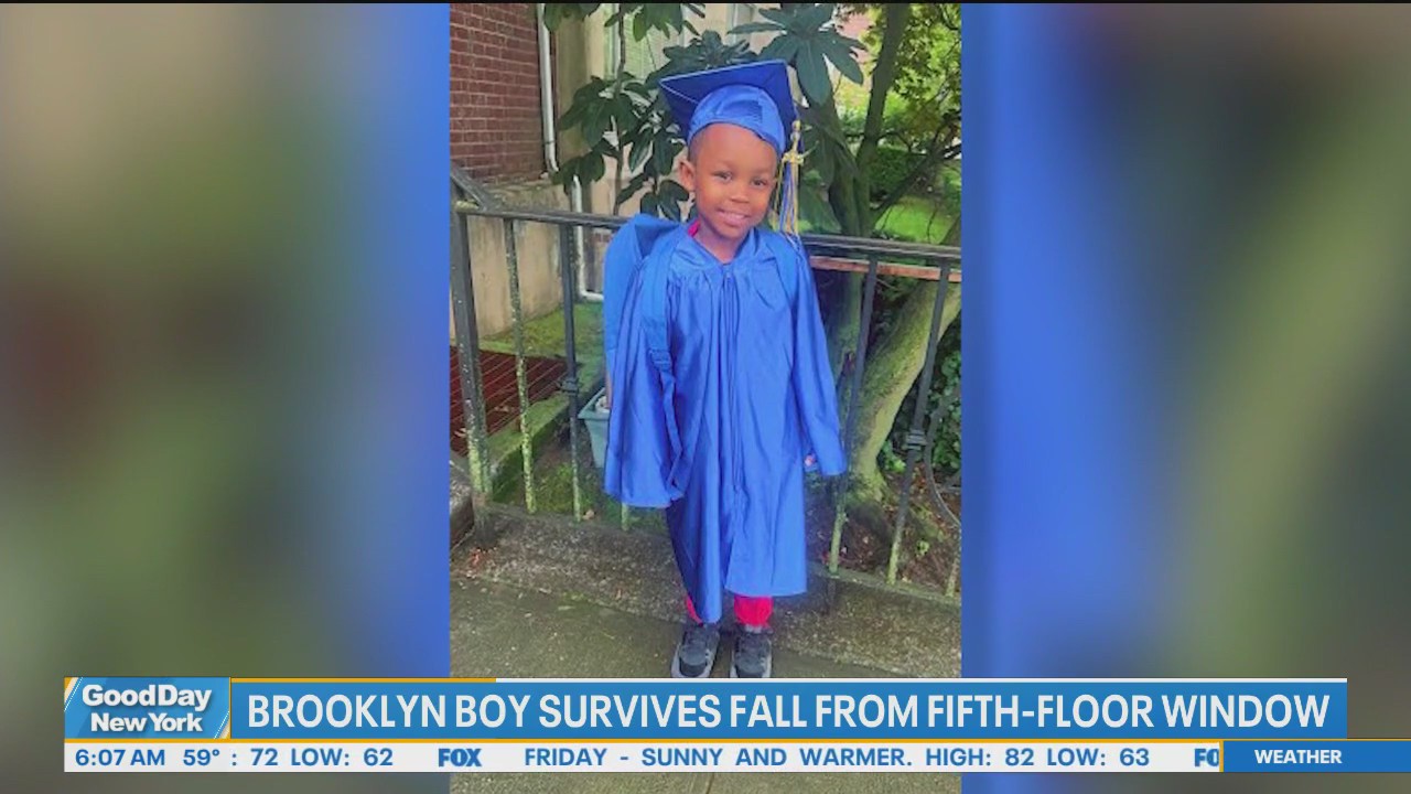 'Video thumbnail for Brooklyn boy falls out of fifth floor window'