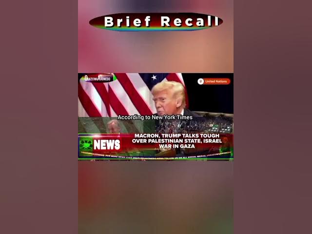 Video thumbnail for NewsBreifRecall @7am @27 9