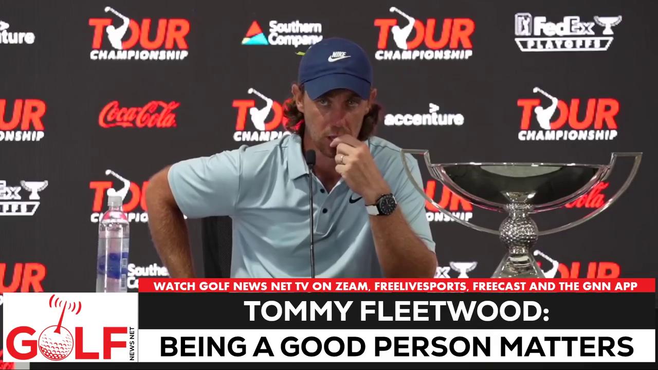 'Video thumbnail for Tommy Fleetwood: Being a good person is important'