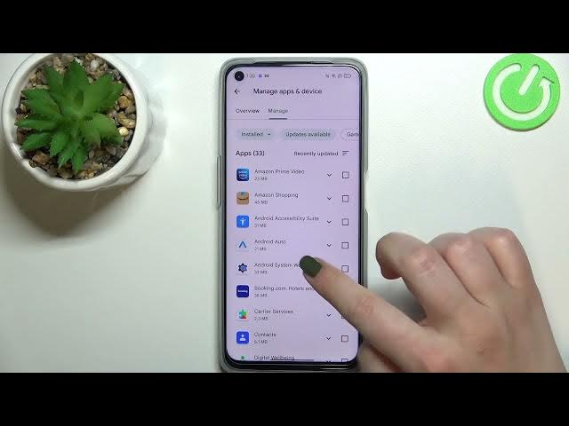 Video thumbnail for How to Update Apps on Realme 9i – Apps Update Settings