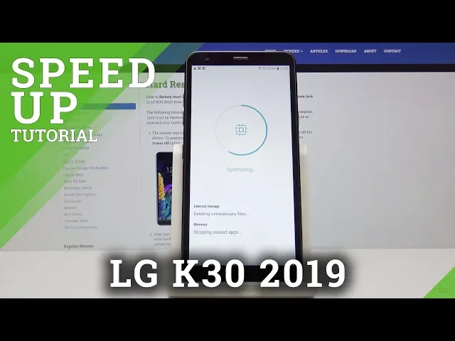 Video thumbnail for How to Speed Up LG K30 2019 – Optimize Android Device