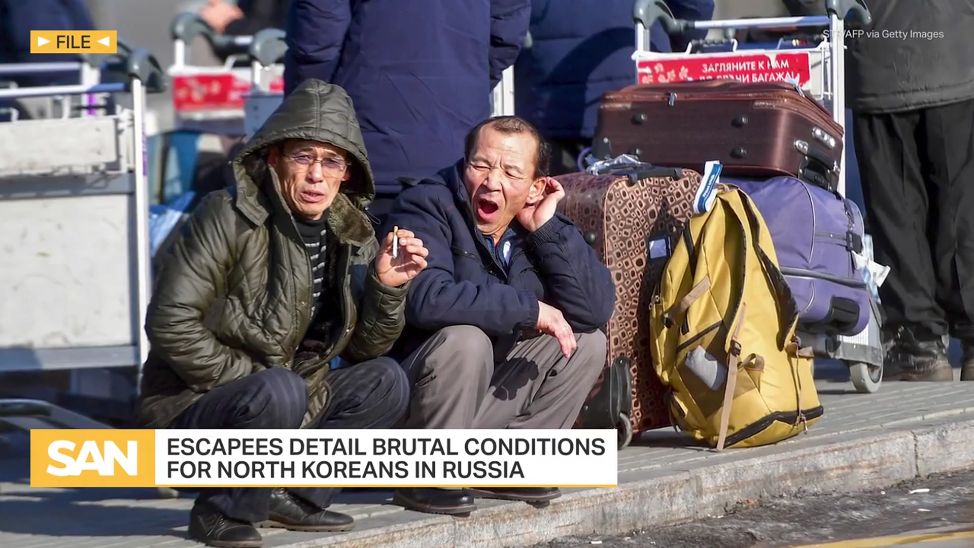 'Video thumbnail for South Korea says Russia importing tens of thousands of North Korean workers'