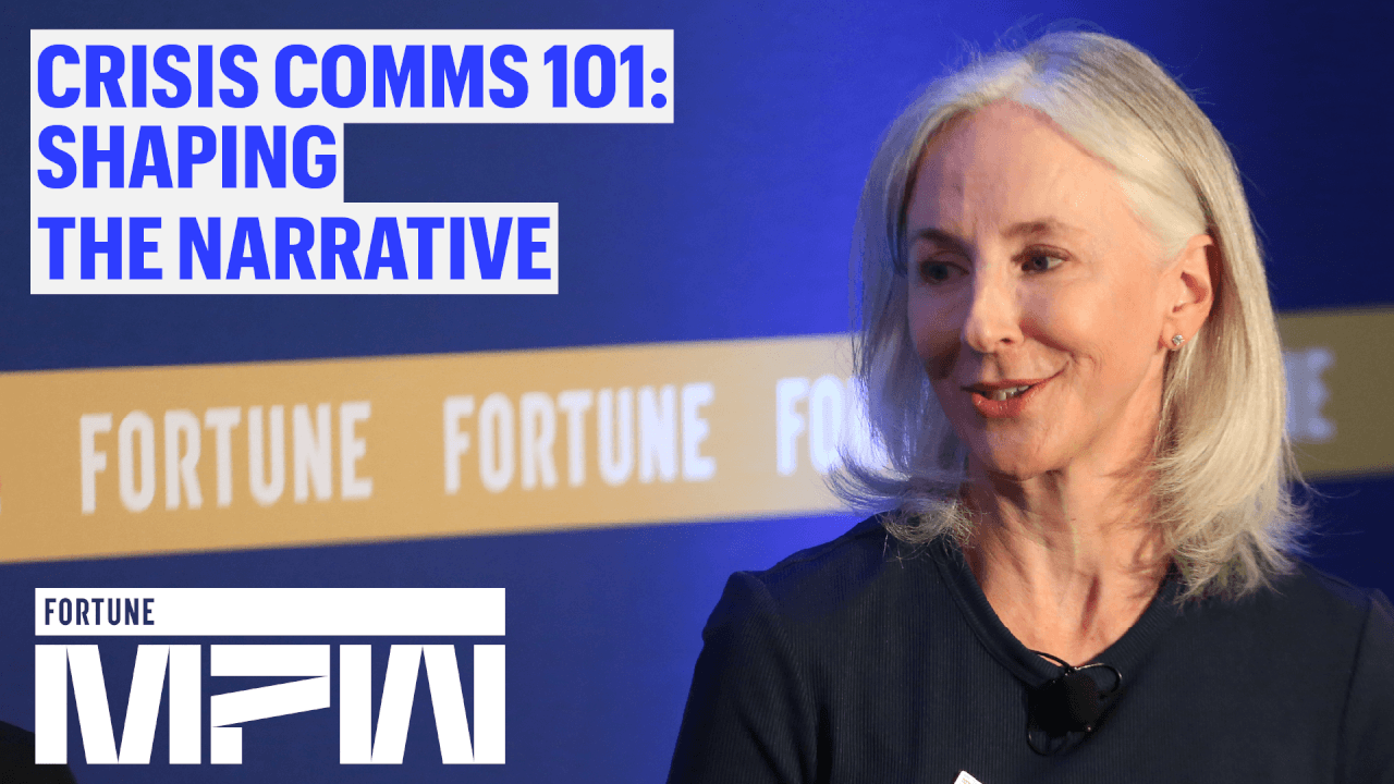 Video thumbnail for Crisis Comms 101: Shaping the Narrative