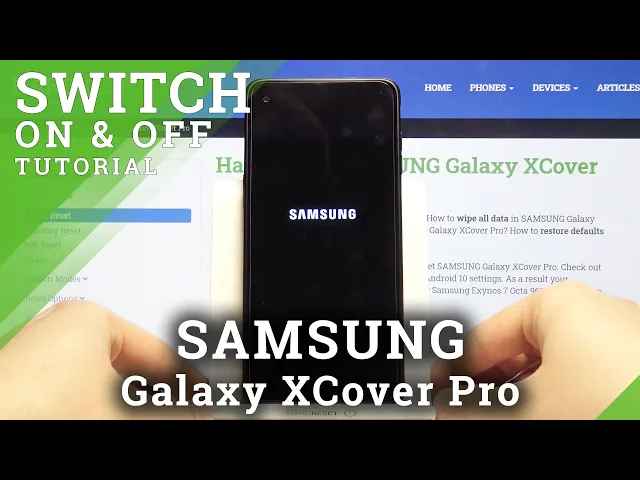 Video thumbnail for How to Switch Off Gadget – Power Off SAMSUNG Galaxy XCover Pro