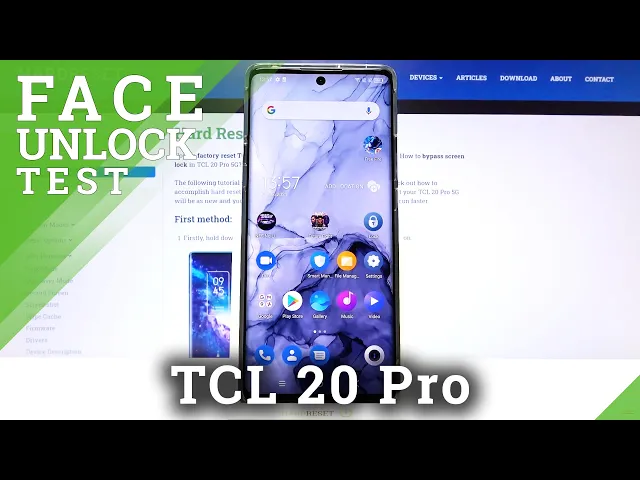 Video thumbnail for Face Unlock Test on TCL 20 Pro 5G – Faster Recognition
