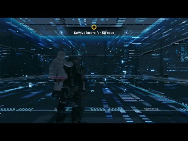 Video thumbnail for Pragmata - The Shelter: Training Simulation: Red Flash - Completed "Perfect!" Gameplay