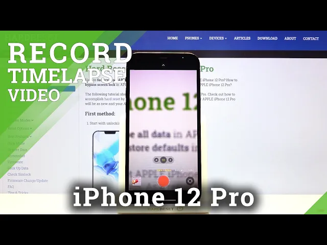 Video thumbnail for How to Record Timelapse Video on iPhone 12 Pro – Speed Up Video