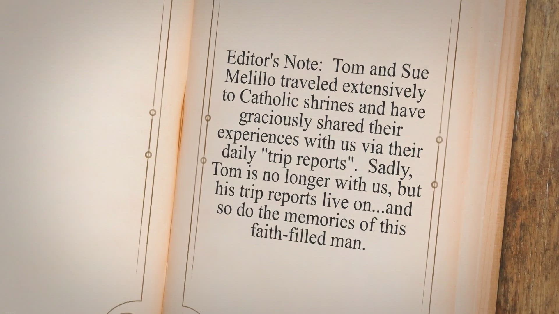 Video thumbnail for Tom & Sue go to Loyola (and do some shopping as well)