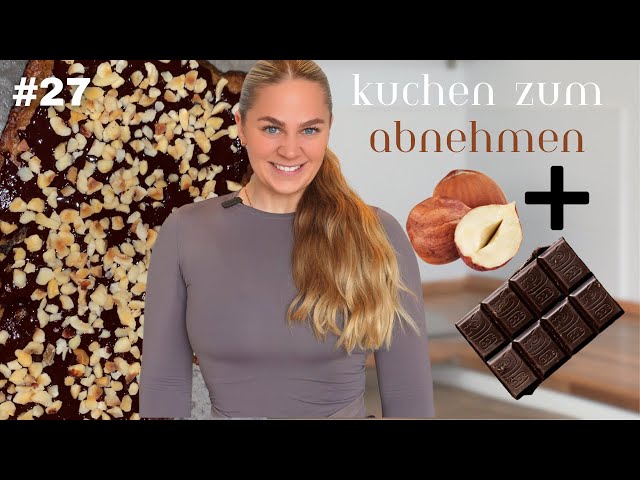 Video thumbnail for ZUCKERFREIER NUSSKUCHEN 🌰😍 | GEMEINSAM ABNEHMEN 2025 #27