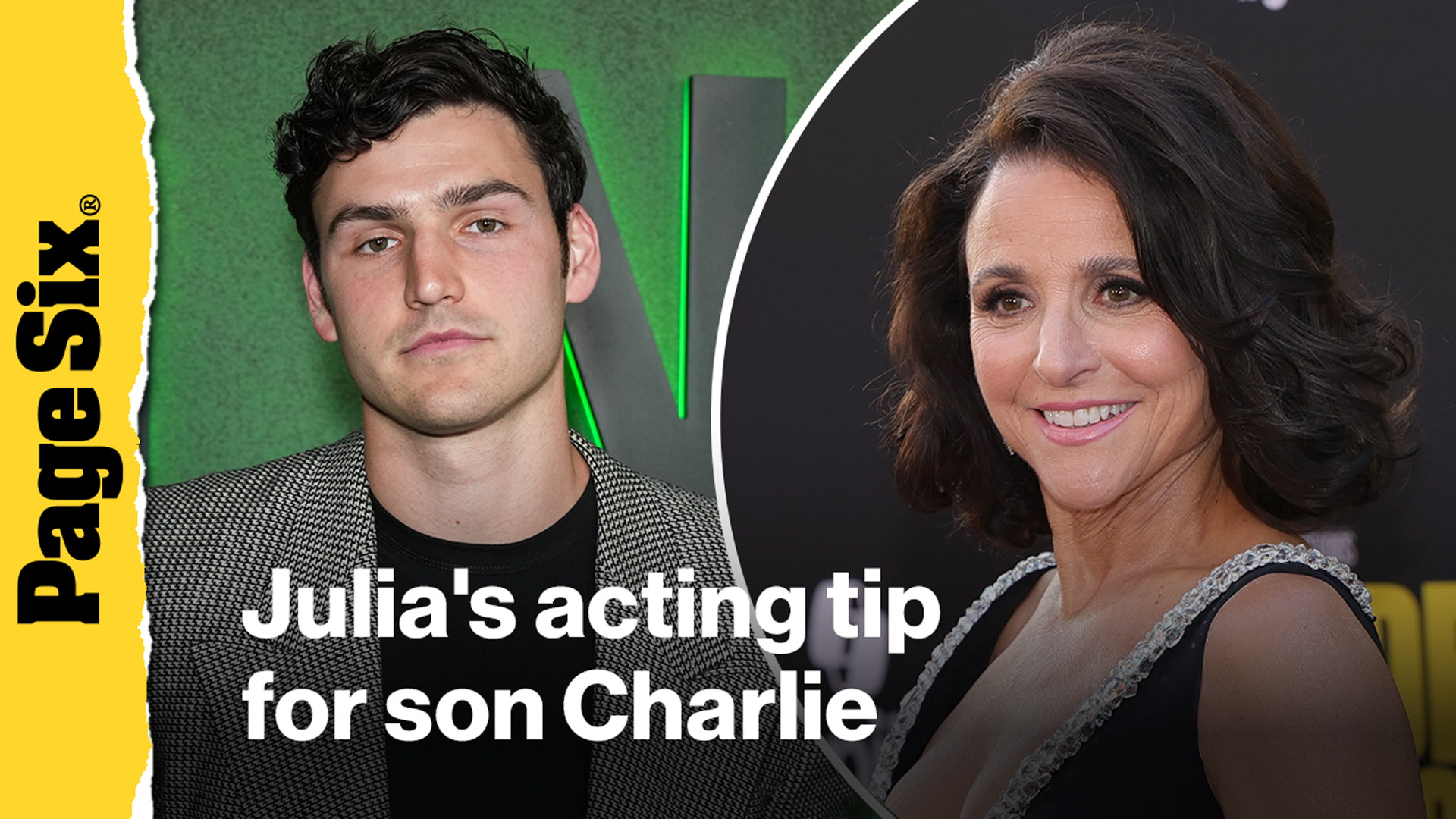 'Video thumbnail for 'Monster' star Charlie Hall shares the game-changing acting tip he got from Emmy-winning mom Julia Louis Dreyfus'