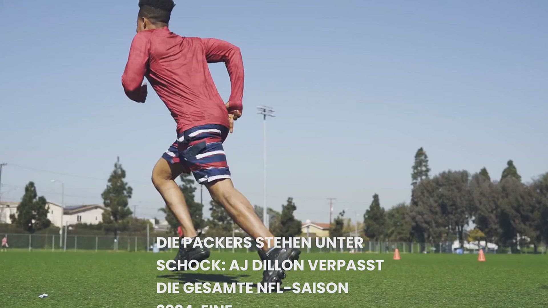 'Video thumbnail for Packers Running Back AJ Dillon verpasst die komplette NFL Saison 2024'