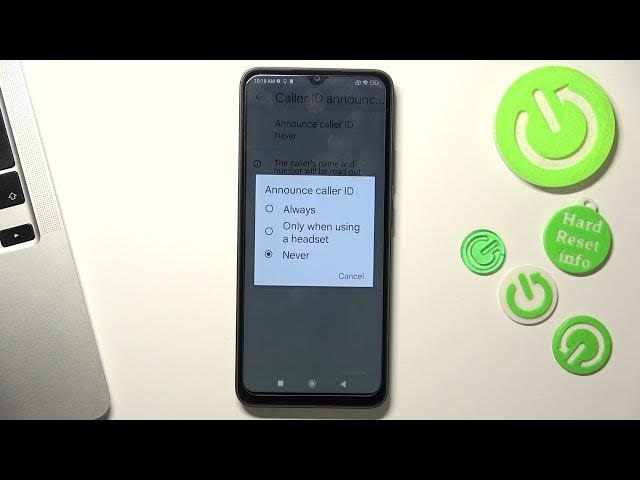 Video thumbnail for How to Announce the Caller ID on a REDMI 12C