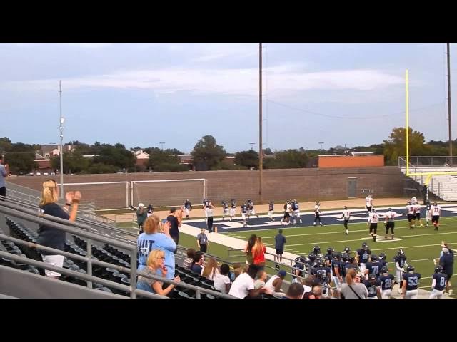Video thumbnail for Terry B Pace Jr LD Bell JV TD Run vs Trinity HS 2014