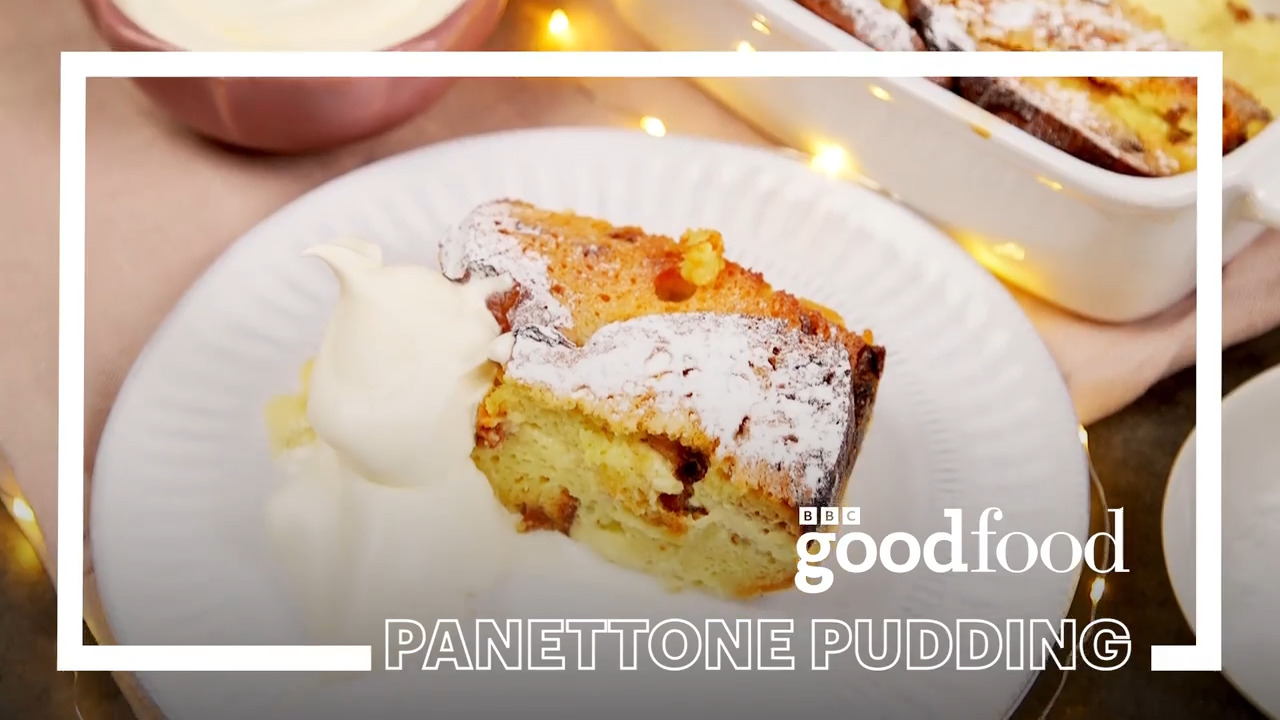 Video thumbnail for Panettone pudding