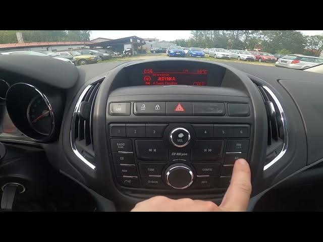 Video thumbnail for How to Activate Auto Store Radio Feature in Opel Zafira C ( 2011 – 2019 )