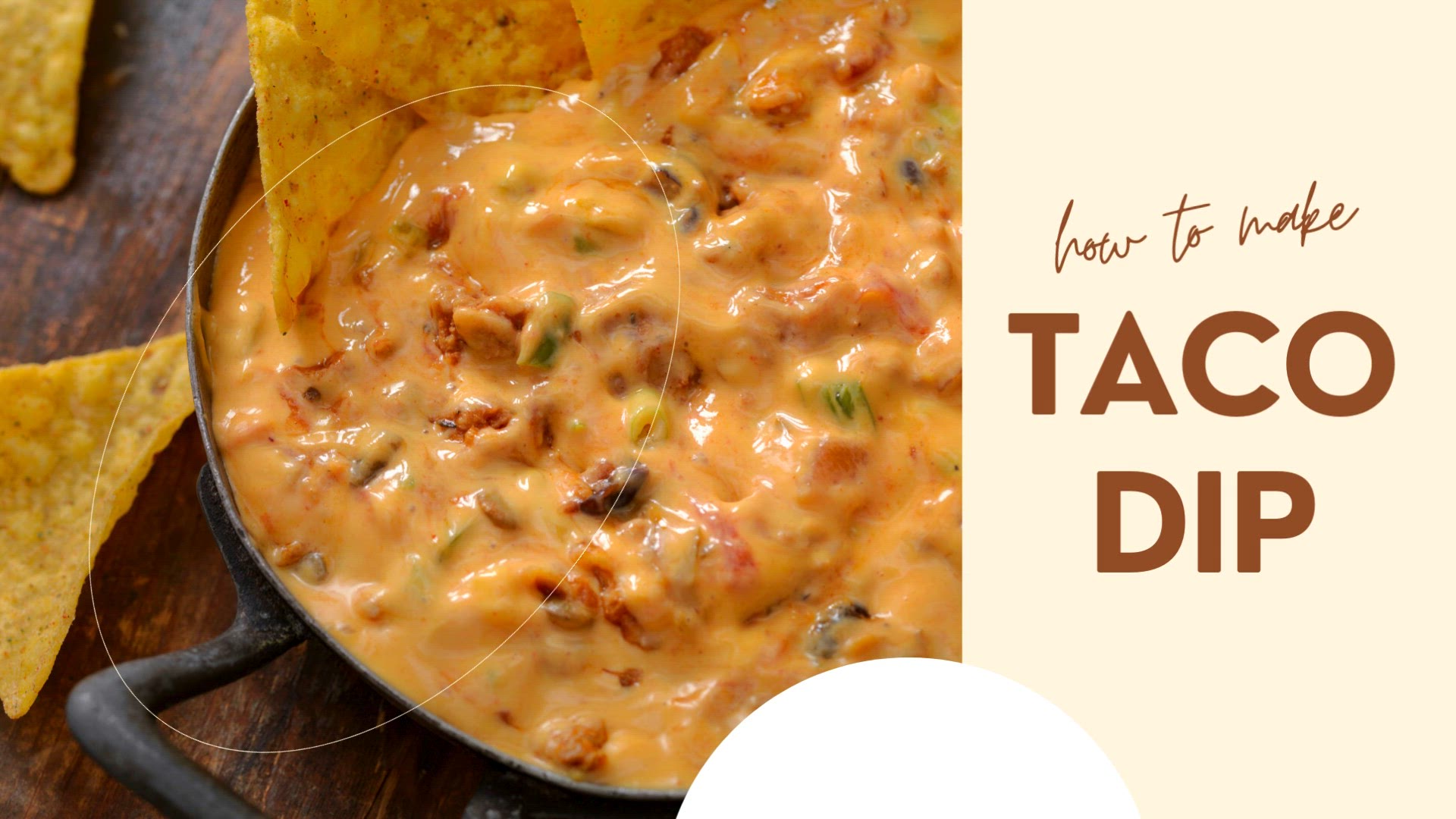 'Video thumbnail for Taco Dip'