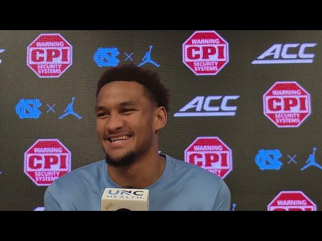 Video thumbnail for #UNC freshman Maximo Adams press conference