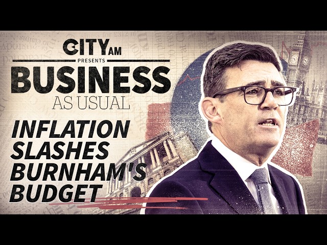 Video thumbnail for Inflation SLASHES Burnham's budget by £24 BILLION