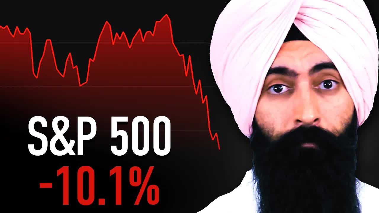 'Video thumbnail for minority mindset: recession prep: s&p 500 correction, smart investing strategies'