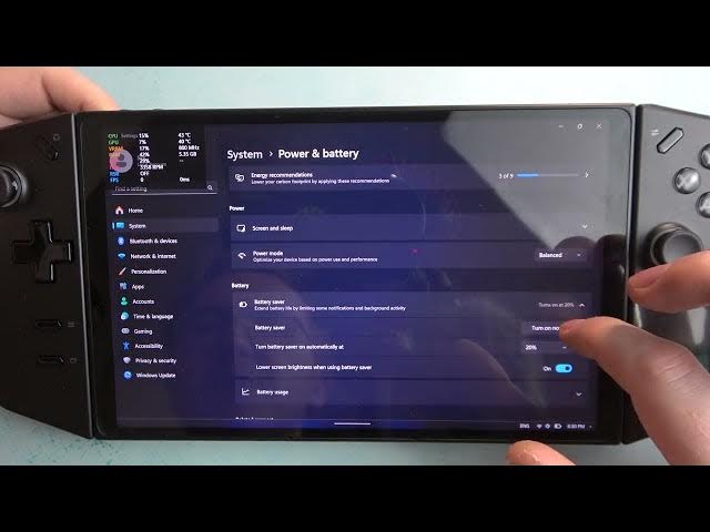 Video thumbnail for How To Enable & Disable Battery Saver On Lenovo Legion Go